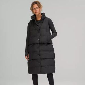 Lululemon Transformable Black Puffer Vest